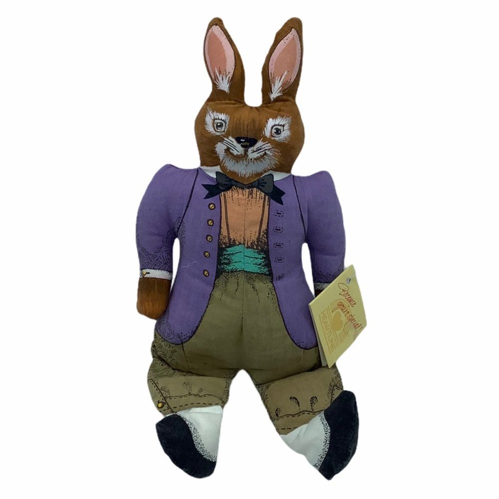 Heartline rabbit‎ Mr. McBunny Vintage 1984 With Tag